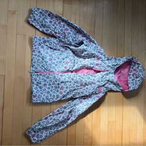 The North Face Kids Raincoat - Pink and Gray